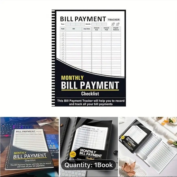 Essential Monthly Bill Organizer Planner Stay on Top of Finances New in Package - Picture 6 of 6